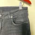 R13  Mid Rise Button Fly Skinny Jeans Black Womens 30 Photo 6