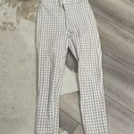 Urban Outfitters Tan White Gingham Pants Photo 0