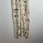 Vintage JJ Hobeau Hand Painted Faces Pop Art Graffiti Waffle Knit Maxi Dress Size M Photo 2