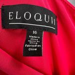 Eloquii Dress Hot Pink One Shoulder Ruched Stretchy Bodycon Formal Cocktail 16 Photo 6