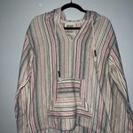 Exist NWT Large  Beach Striped Hoodie Photo 0