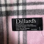 Dillards Plaid Scarf Lot Womens Acrylic Fringe Wrap Red Pink Tan Cream Germany Photo 9