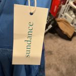 Sundance  Floral Ruffle Asymmetrical Hem Skirt Blue Pink Size PL Petite Large‎ Photo 5