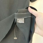 Jenni Kayne Black Crepe Sheer Crewneck Blouse Size S Photo 4