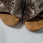 Free People  Velvet Dreams Wooden Sandals Photo 11