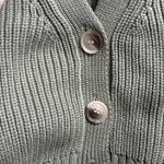 The Drop Sage Green Ribbed Knit Cropped Cardigan | XS | New With Tags Photo 6