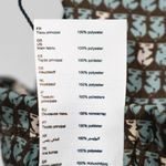 Claudie Pierlot Satin Floaty Wide Leg Mid Rise Small Horse Print Trousers Pants Photo 2