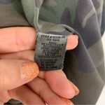 Anthropologie Marrakech Sherpa Collar Green Camo Moto Jacket Size Small Photo 11