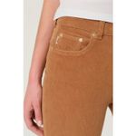 DL1961 Mara Straight Leg Instasculpt Corduroy Ankle Jeans in Vicuna Sz 26 $219 Brown Photo 4