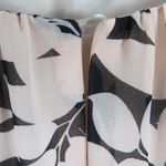 DKNYC Pink Fern Pattern Floral Formal Dress High Neck Midi Pencil Dress Size 8 Size M Photo 3