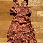 Anthropologie Anthro Brown Motif Dress  Photo 1