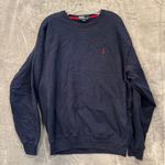 Ralph Lauren Vintage Polo Sweatshirt Mens Large Blue Crewneck Pony 90s Photo 0