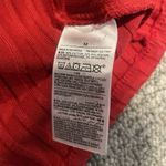 Old Navy NWT  Dress Womens Medium Red Off Shoulder Ribbed Knit Maxi Holiday Long Photo 4