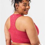 Torrid Red Low Impact Wireless High Neck Longline Active Top W-121 Plus Size 1X Photo 2