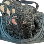 Victoria's Secret Dark Teal Sheer Lace Bra Size 34B Photo 3