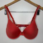 Fruit of the Loom Orange ish Color Bra Size 36D  Underwire Photo 0