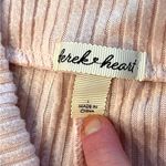 Derek Heart  Fold Over Blush Pink Ribbed Flare Lounge Pants Sz Large L Photo 1