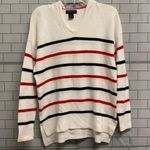 Rachel Zoe Striped Hooded Sweater M Photo 0