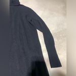Athleta  long Black Turtleneck wool Sweater Dress XL Photo 10