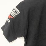 Thierry Mugler Size Medium Black Star Graphic Cotton Short Sleeve Top Photo 1