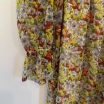 & Other Stories & Other Stories Yellow Floral Ruffle Mini Dress Photo 5