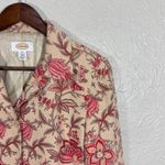 Talbots  Blazer 8 Vtg 90s Silk Cotton Floral Tapestry Art Old‎ Money Quiet Luxury Photo 2