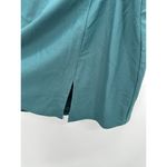 Calia Skirt Women XXL NWT Green Deep Aqua 15" Ribbed Slit Mini Skort Golf Photo 4