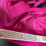 Victoria's Secret Victoria Sport Large Sports Bra Womens Pink Criss Cross Straps Stretch Scoop Photo 6