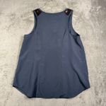 Floreat Shirt Sequin Sleeveless Tank Top Cami Casual Party Blouse Blue Size 8 Photo 2