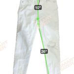 Levi's Levi’s 721 High Rise Skinny Jeans Women’s Sz 26 White Distressed Ankle Denim EUC Photo 2