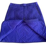Athleta NWOT Solstice Apres Ski Quilted Skirt Deep Bluisj Purple Size 16 Photo 6