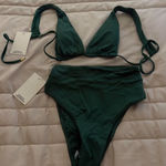 Monday swimwear bikini Green Size XS Photo 0