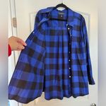 Lane Bryant Women’s  Size 22 Button-Front Plaid Shirt Photo 1