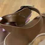Everlane dark brown leather buckle strap sandals size US 7 Photo 7
