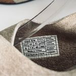 UGG  Beige Suede Cork Sandals Wedge Platform Woman’s Shoe Size 9 Photo 13