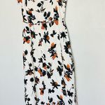 Derek Lam  Women's White Floating Floral Button Down Camisole Dress Size 4 Photo 2