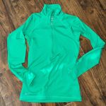 Nike  Green Quarter-Zip Pullover Photo 0