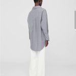 ANINE BING  Mika Shirt Sz S Photo 1