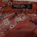 Nasty Gal floral tie blouse Photo 8