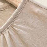 Everlane  Air Poet Longsleeve Tshirt medium crop sandstone hippie bohemian Photo 11