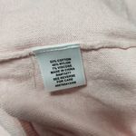 Elle  pink black beaded polka dot crewneck sweater size medium Photo 6