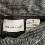 kim rogers Kim‎ Rogers long shorts crop capris black & white Photo 3