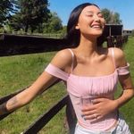 I am gia Pink Corset Top Photo 1