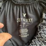 American Eagle Short Sleeve Off the Shoulder Small Photo 7