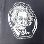 Tultex Albert Einstein Imagination Black Graphic Quote T Shirt 
Women’s Size Large Photo 2