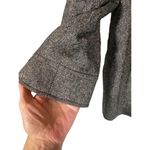Laundry by Shelli Segal Laundry Shelli Segal Gray Wool Blend Long Sleeve Button Front Blazer Women Sz 8 Photo 4