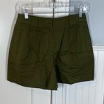 Tuckernuck army green safari shorts linen cotton size small nwt Photo 1