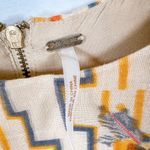 Free People  Big Bang Metallic Tea Combo Floral Gold Dress, EUC, Size 4 MSRP $128 Photo 8