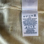 Lands' End Lands’ End Women's Butter Yellow Long Sleeve Open Long Cardigan Sweater M 10/12 Photo 4