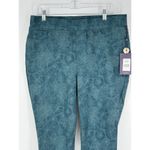 NYDJ Modern Leggings pull on slimming floral design Cheshire Hill Size 10 Photo 2